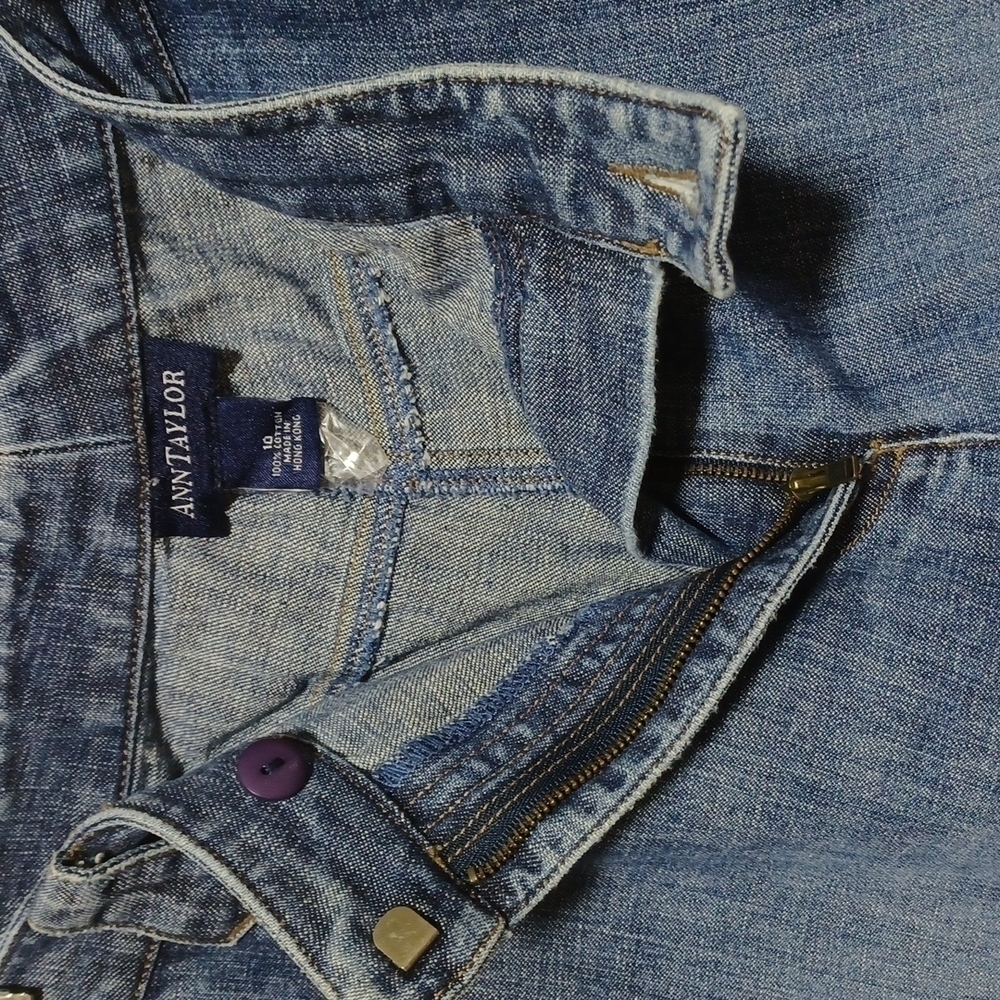 Ann Taylor womens jeans 👖 size 10 - Picture 4 of 8